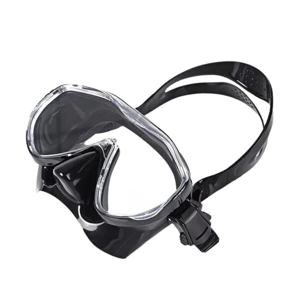 Gafas de Buceo Negro con Vidrio Templado para Actividad Acuatica Y+Regalo Sticker