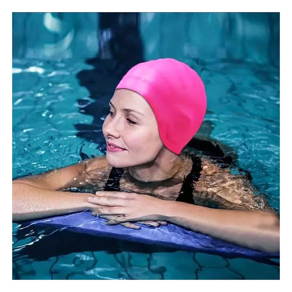 Accesorio Acuatico para Piscina Infantil con Gorro Natacion Rosado Y+Papel Regalo