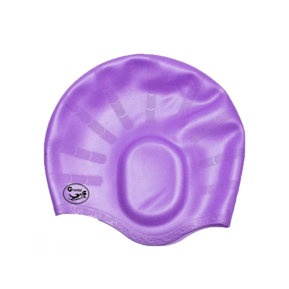 Equipo para Natacion Continua con Gorro y Orejera Lila Y+Regalo Sticker