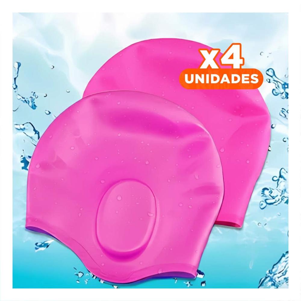 Pack4 Elemento Practico para Natacion Infantil con Estilo Y+Regalo Sticker