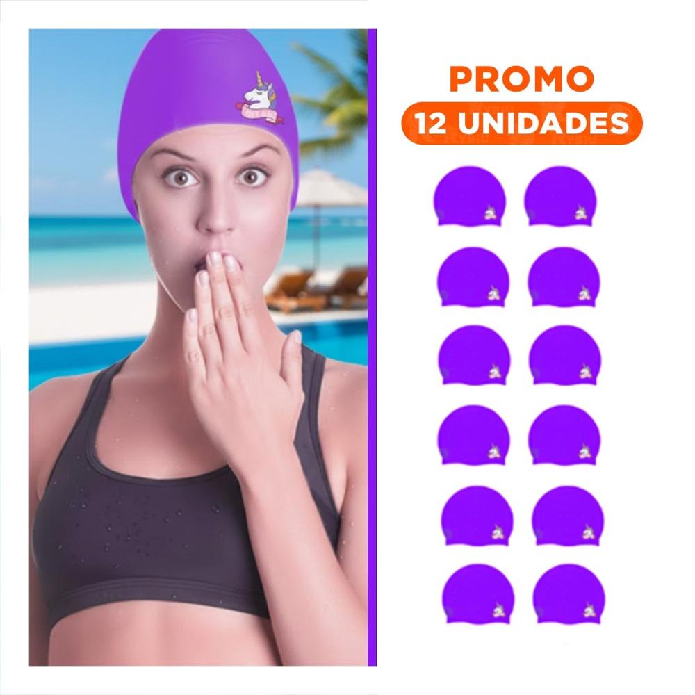 Pack12 Equipo Funcional para Piscina Infantil con Gorro Decorado