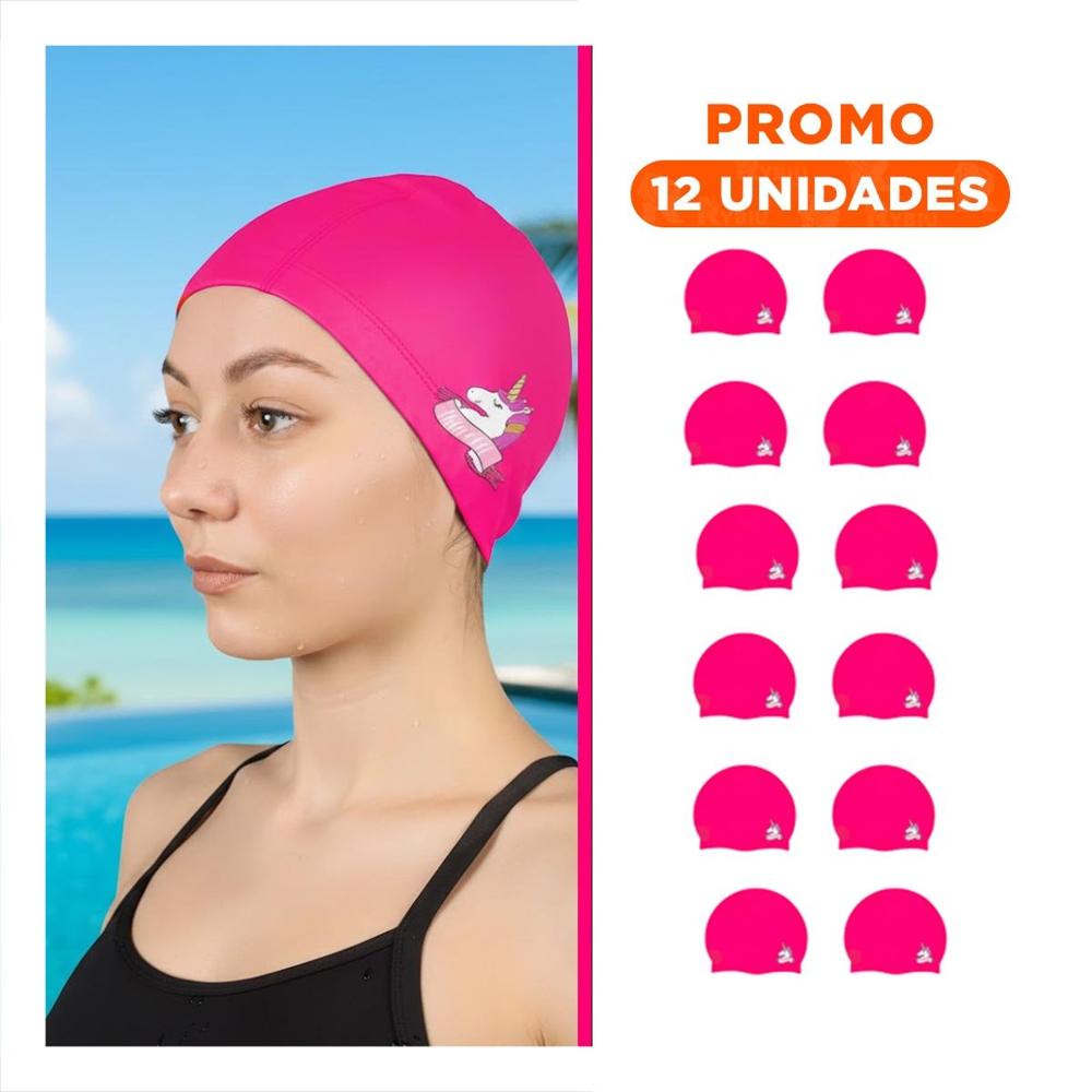 Pack12 Equipo Funcional para Piscina Infantil con Gorro Decorado