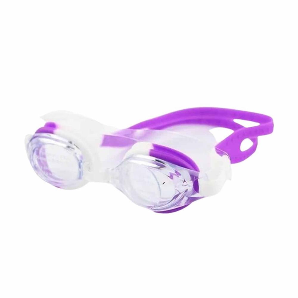 Visor de Natacion Morado y Blanco para Ninos para Piscina Y+Regalo Sticker