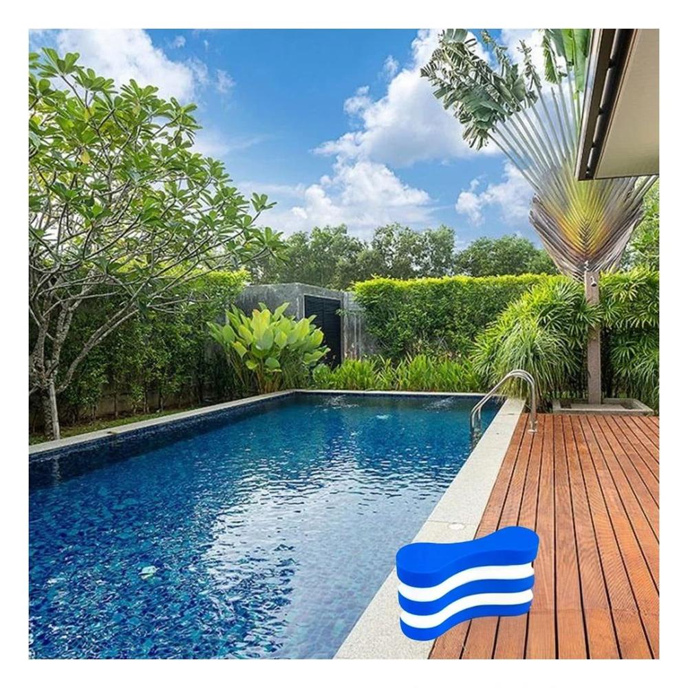 Flotador Acuatico para Ninos con Diseno Azul Blanco y Comodo