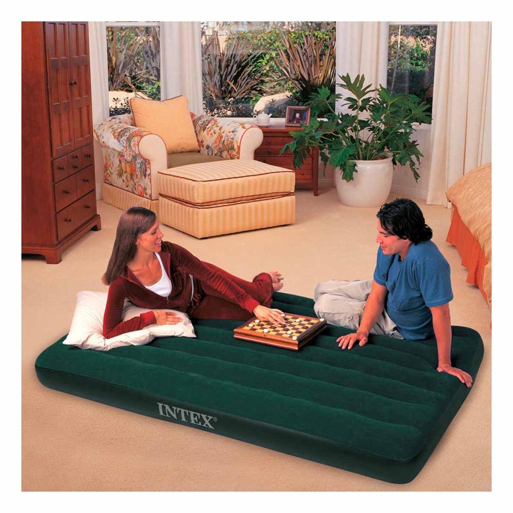 Colchon Inflable Twin 1 Plaza COD 66950 Comodo y Duradero para Descanso