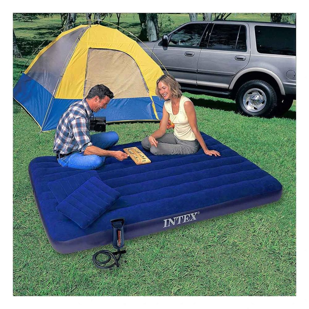 Colchon Inflable Queen 2 1/2 Plazas COD 64765 Comodo y Duradero para Descanso