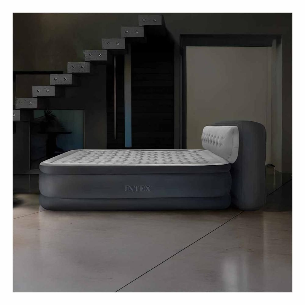 Colchon Cama Inflable con Espaldar 2 1/2 Plazas COD 64448 Comodo y Duradero