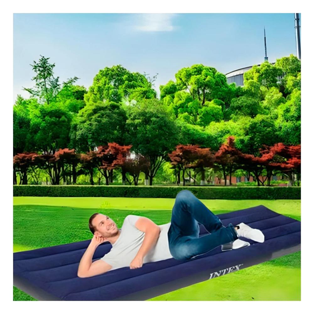 Colchon Inflable 1 1/2 Plaza COD 64757 Comodo y Duradero para Descanso