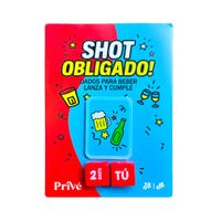 Shot Obligado Juego De Dados Para Tomar Y Fiestas