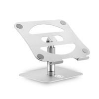 Soporte Laptop S&T HF136 Ajustable 360° Silver