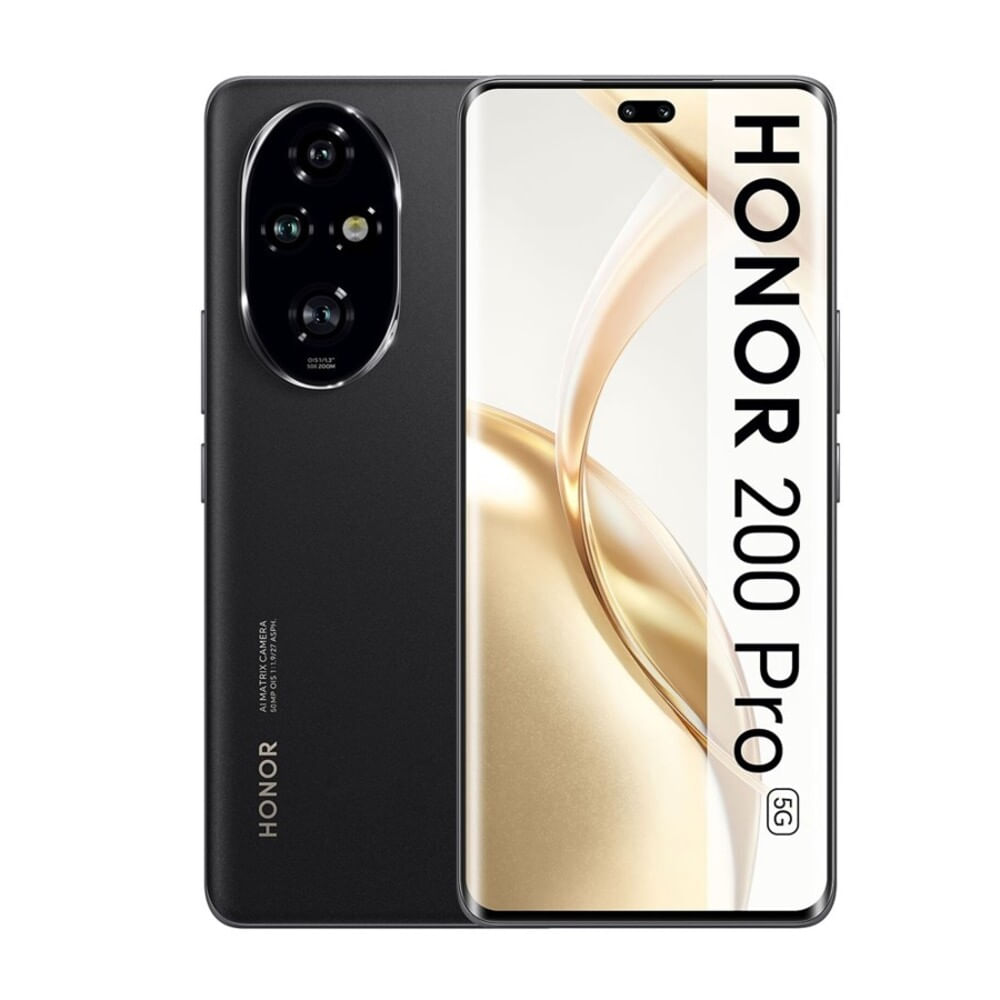 Celular Honor 200 PRO 5G 12GB 512GB Negro