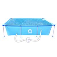 Piscina con Filtro 2612L 66x179x258 cm Celeste