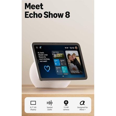 Pantalla Inteligente Amazon Echo Show 8 Blanco HD Pantalla Inteligente Amazon Echo Show 8 Blanco HD