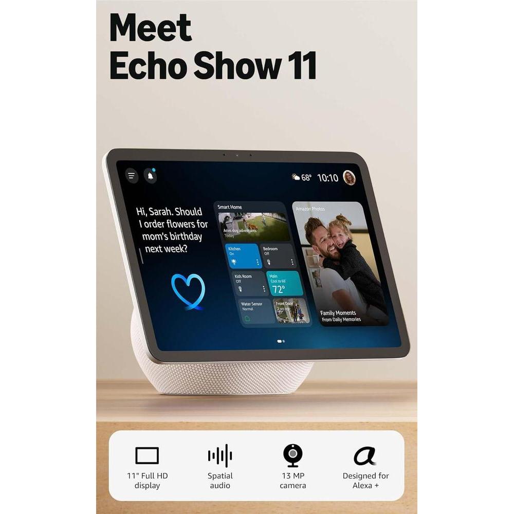 Pantalla Inteligente Amazon Echo Show 11 Blanco Pantalla Inteligente Amazon Echo Show 11 Blanco