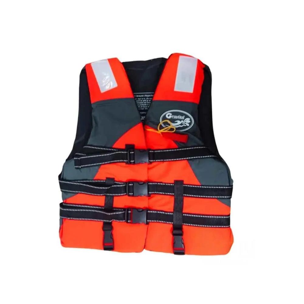 Flotador Adulto MG-L50 Talla XL Anaranjado Chaleco para Juegos en Agua Y+Papel Regalo