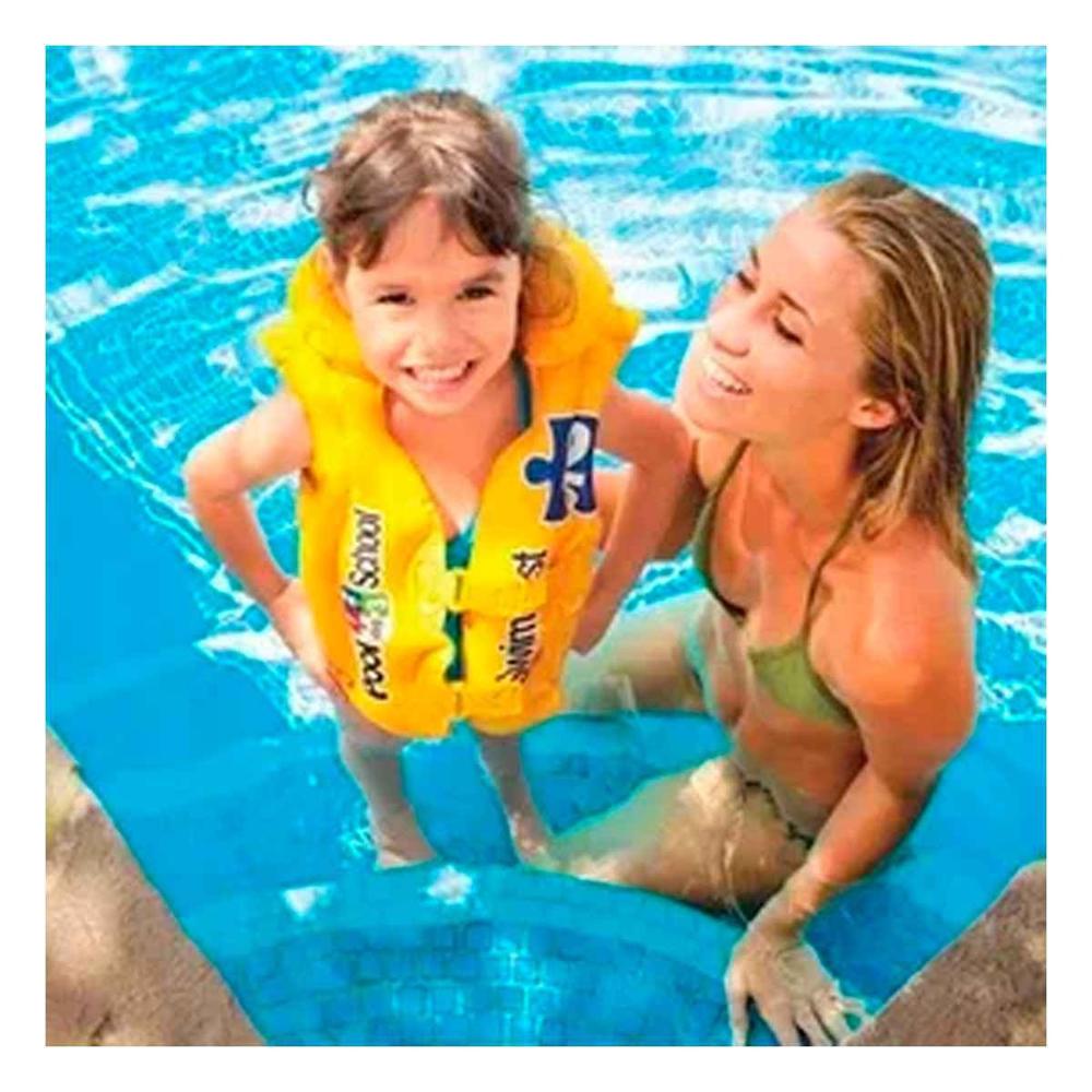 Chaleco Flotador 58660EU 51x46 CM para Diversión en Agua Y+Ligas Regalo