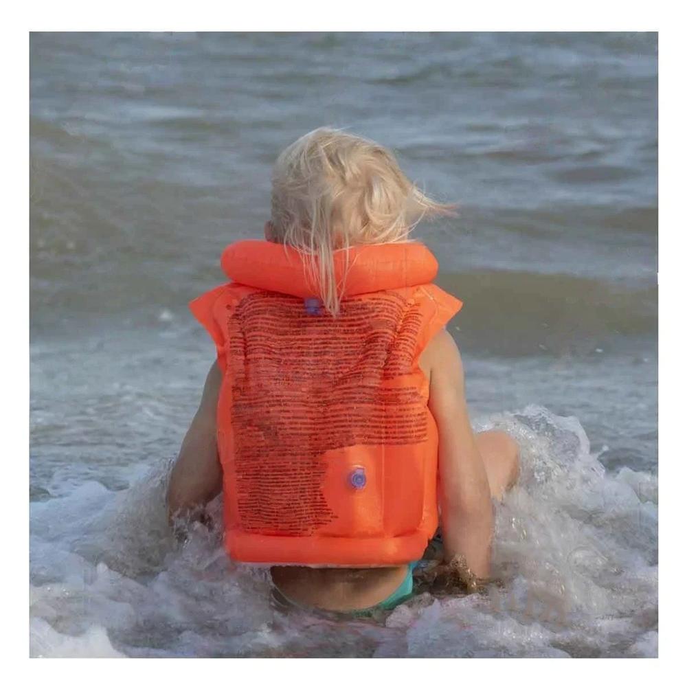 Chaleco Flotador 58671np 50x47 CM para Diversion en Agua Y+Ligas Regalo