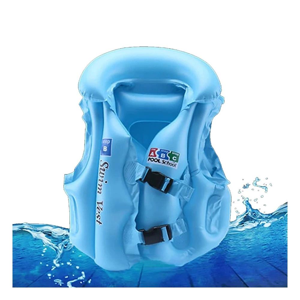 Chaleco Flotador MG-4001A Celeste para Actividades en Agua Y+Ligas Regalo Chaleco Flotador MG-4001A Celeste para Actividades en Agua Y+Ligas Regalo
