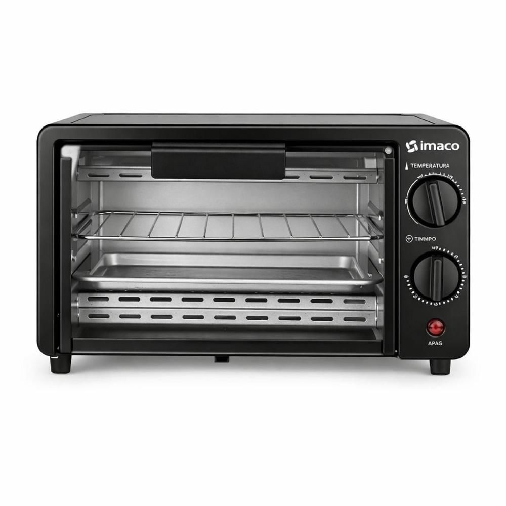 Horno Eléctrico Imaco HE900B 9L 800W Compacto Práctico y Funcional