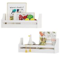 Repisa Flotante x2 Daiki Muebles Bonno