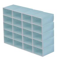 Pack 3 Unidades Organizador De Zapato Caja Organizadora Verde