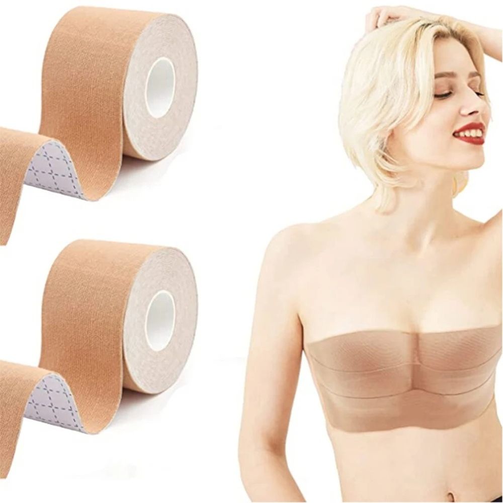 Bob Tape Adhesivo 5cmx5m Levantamiento de Busto Transpirable Bob Tape Adhesivo 5cmx5m Levantamiento de Busto Transpirable