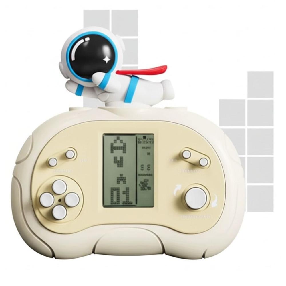 Consola De Videojuegos Retro Portátil Para Niños Estilo Kawaii Crema