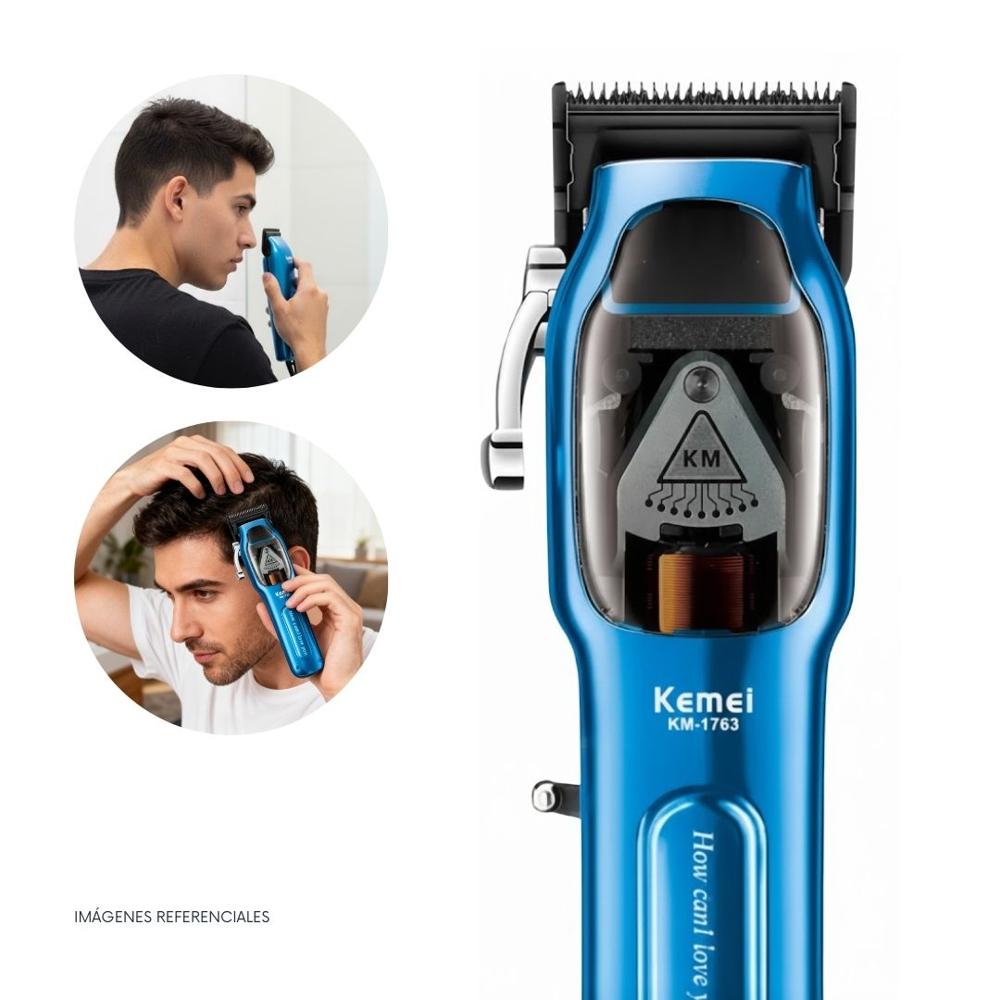 Cortadora Profesional de Cabello Kemei Clipper KM-1763
