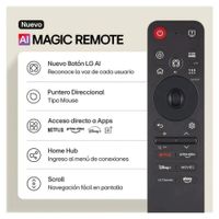 Control Magic LG MR25GA AI Modelo 2025 Negro