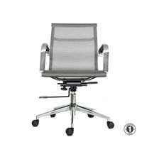 Silla Ergonómica Apolo Gerente Gris Althea Confort