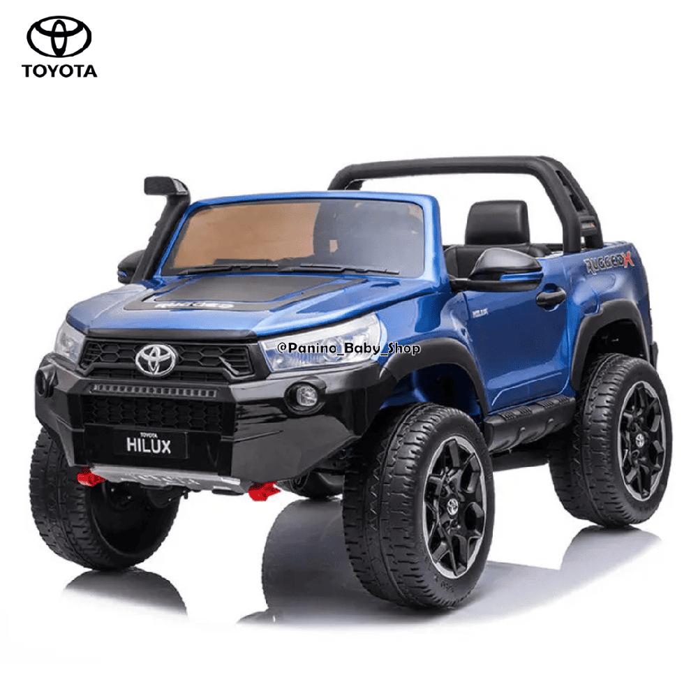Carro a Batería Toyota Hilux para Niños -RUGGED X- Azul RUGGEDX-002