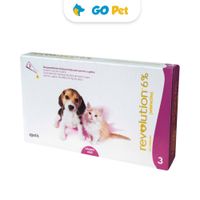 Revolution 6% 0.25 ml. (< 2.5 Kg) x 1 Und - Antipulgas para Perros y Gatos