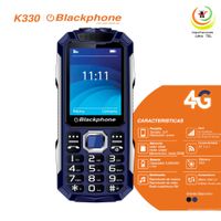 CELULAR BASICO BLACKPHONE K330 4G DUAL SIM - NEGRO