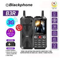 CELULAR BASICO BLACKPHONE B3R 3G DUAL SIM - NEGRO