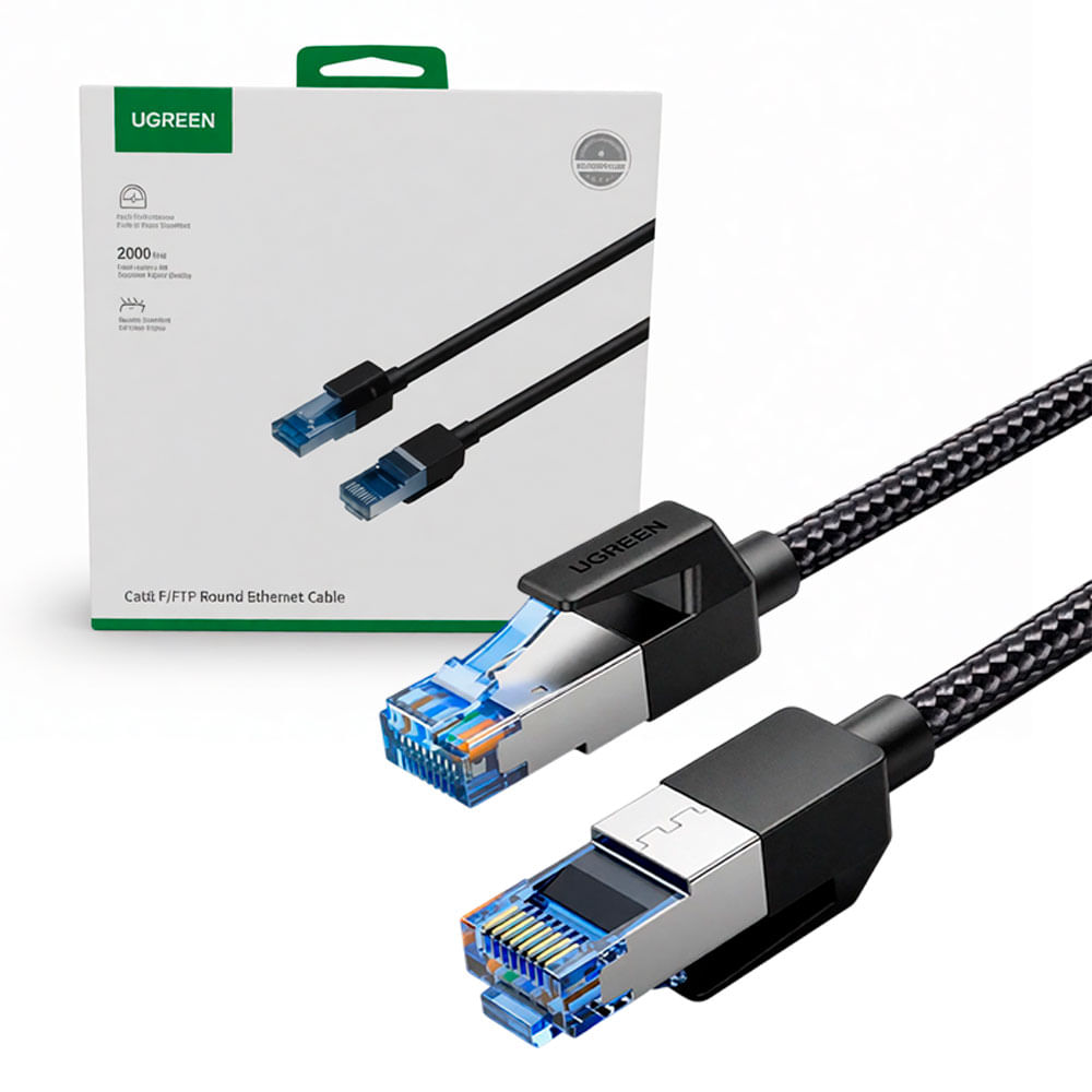 Cable Red Ugreen Cat8 Conector Rj45 40 Gbps Lan Ethernet 5m