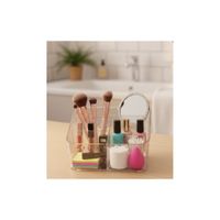 pack x 2 Caja Organizadora de  Acrilico Multiuso 4 Div