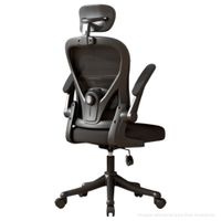 Silla Ergonómica con Reposacabeza Integrado Negro