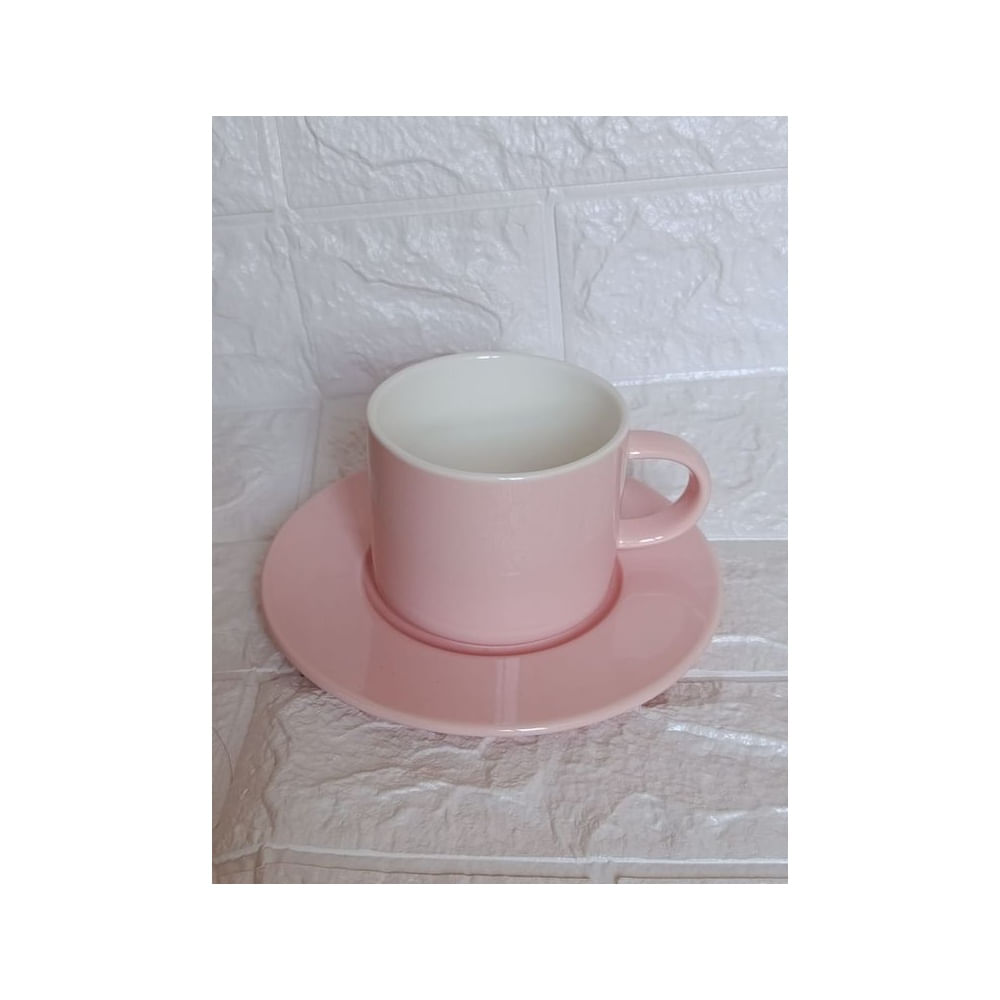 Pack x 2 Taza para Cafe Color Rosa de 200 ml | Promart.pe - Promart