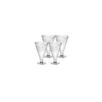 Set x 4 Copas de Helado diseño Cono 210 ml