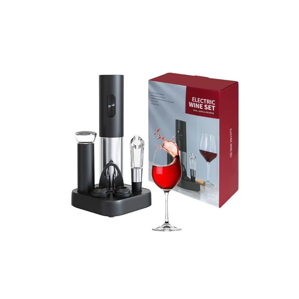 Sacacorcho eléctrico con Base