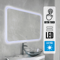Espejo LED Vidrio Orange Barcelona 110x70cm