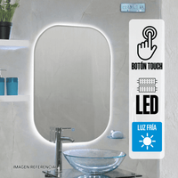 Espejo LED Boston 80x60cm Orange