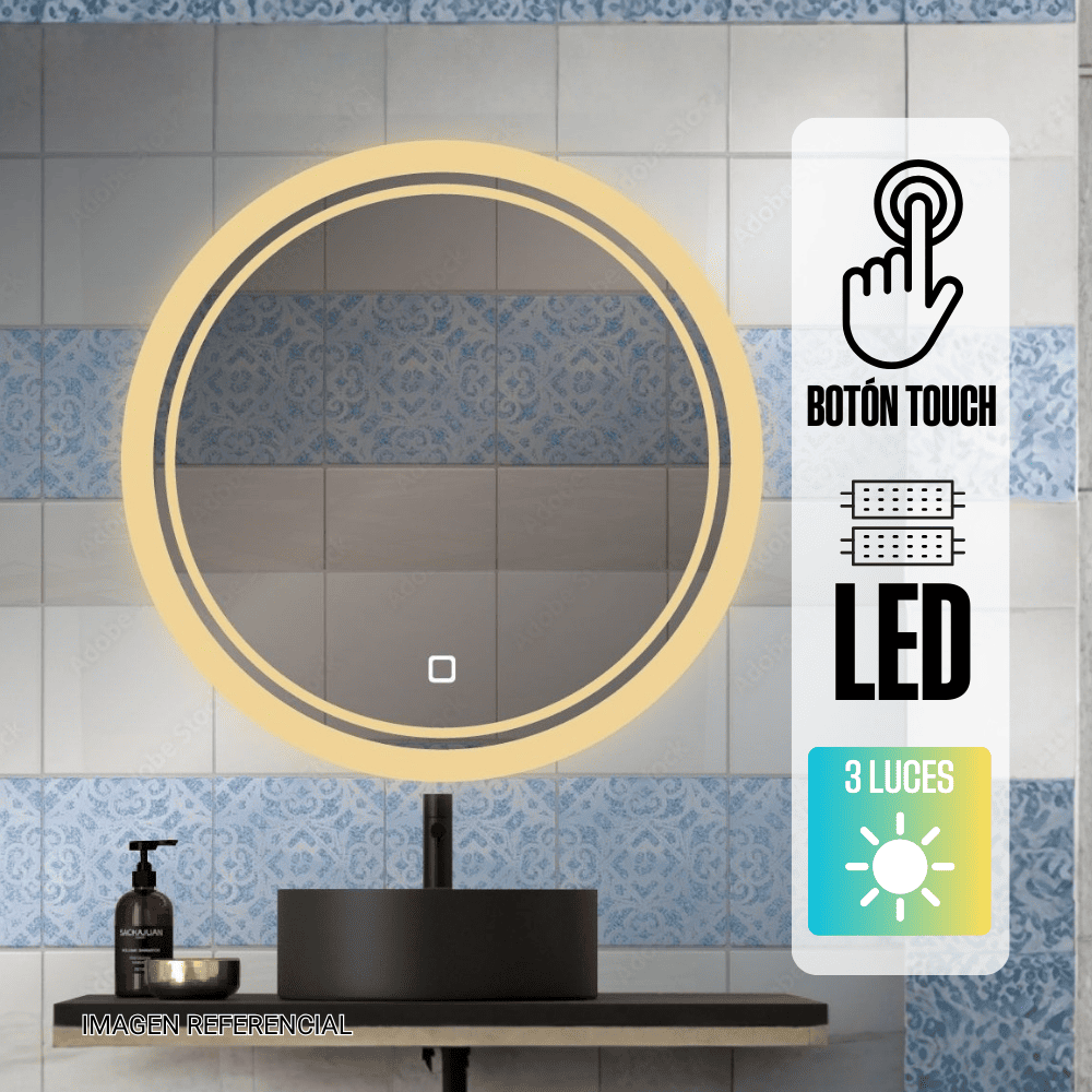 Espejo Led Sevilla 59x59cm