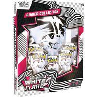JUEGO DE CARTAS POKÉMON TCG SCARLET & VIOLET WHITE FLARE BINDER COLLECTION (INGLÉS)