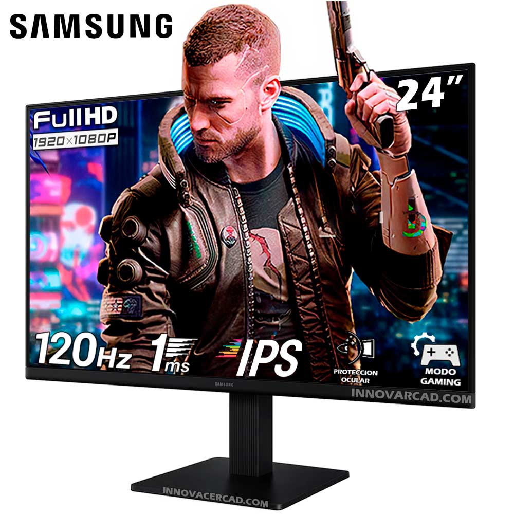 Monitor SAMSUNG LS24F320GANXZA ESSENTIAL S3 24 Full HD IPS 120HZ 1ms