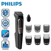 Cortador de Cabello y Barba Philips MG3731 con 8 herramientas y soporte