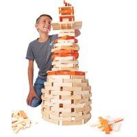 JUEGO DE TABLONES DE MADERA 300 PIEZAS FAT BRAIN TOYS