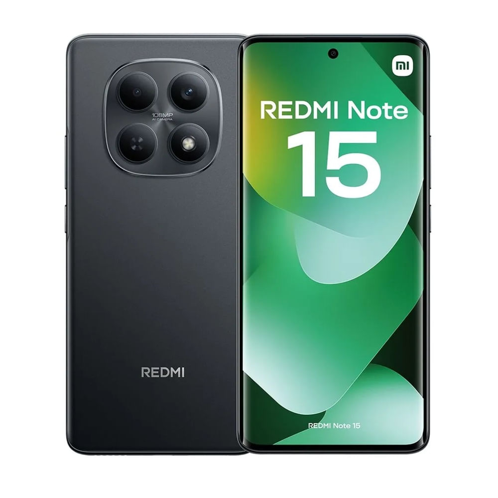 Xiaomi REDMI NOTE 15 4G 128GB 6GB Negro
