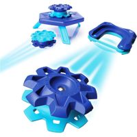 JUGUETE MAGSHUTO SERIE 1 METALIZADO FAT BRAIN TOYS | AZUL