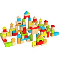 JUGUETE BLOQUES DE MADERA 100 PIEZAS FAT BRAIN TOYS